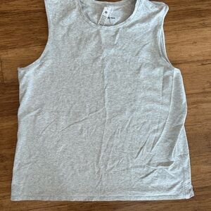 Lululemon Like New Gray Muscle Tee Tank Top